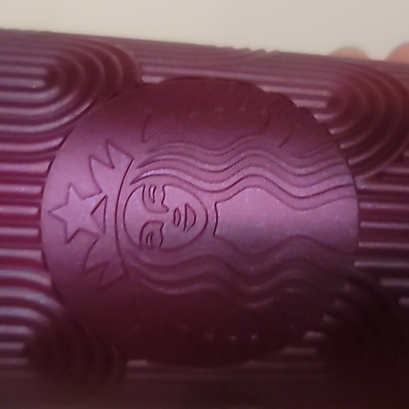 Starbucks Spring 2024 Purple Pearl Shell Mermaid Siren Scales Venti Tumbler 24oz - Picture 4 of 9